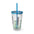 Powered by Plants- Sunsplash Tumbler with Straw, 16oz