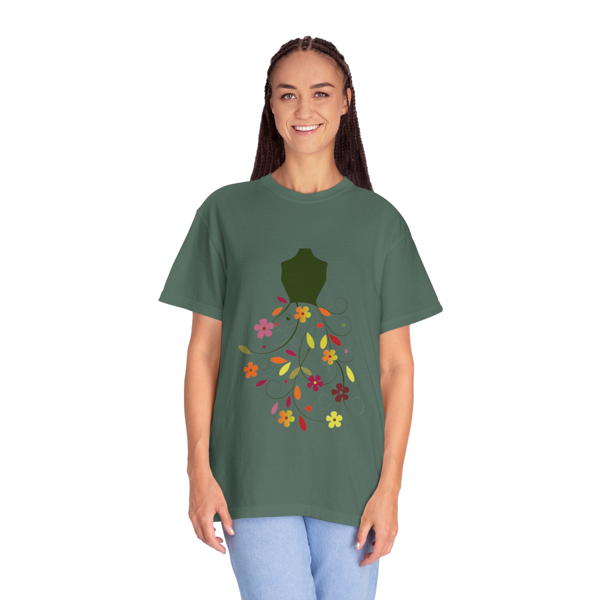 Floral Dress Bloom T-Shirt - Creations by Chris and Carlos