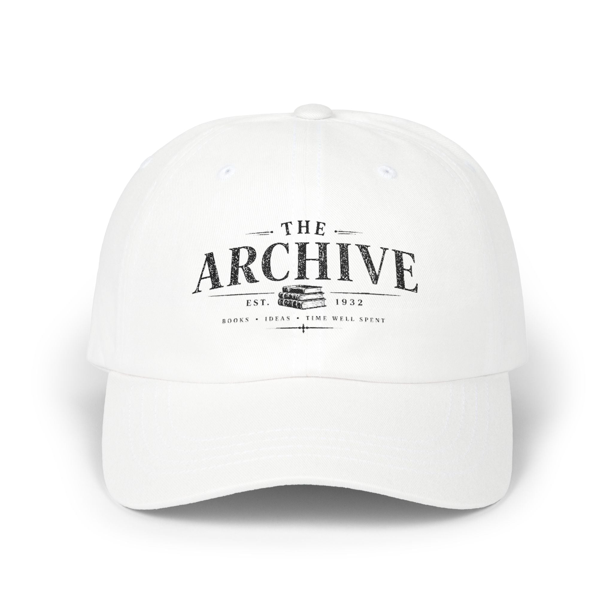 Archive Logo Dad Cap – Vintage 'The Archive' Baseball Hat - Creations by Chris and Carlos