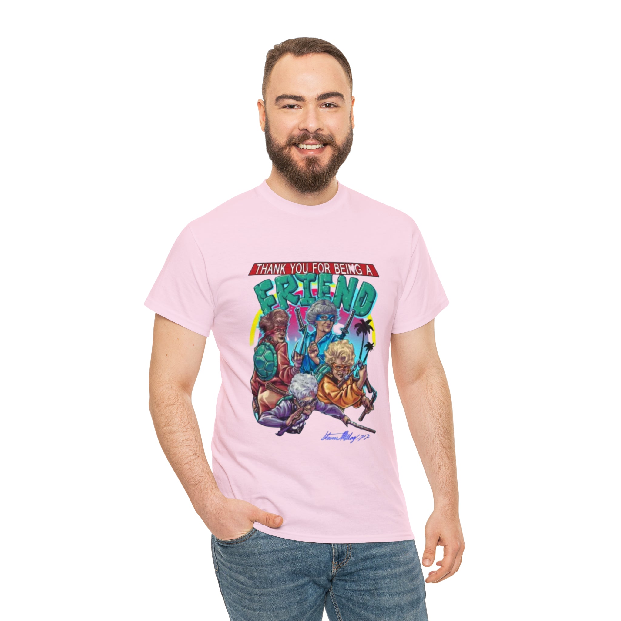 The T-Shirtnage Mutant Ninja Turtles- Unisex Heavy Cotton T-Shirt - Creations by Chris and Carlos