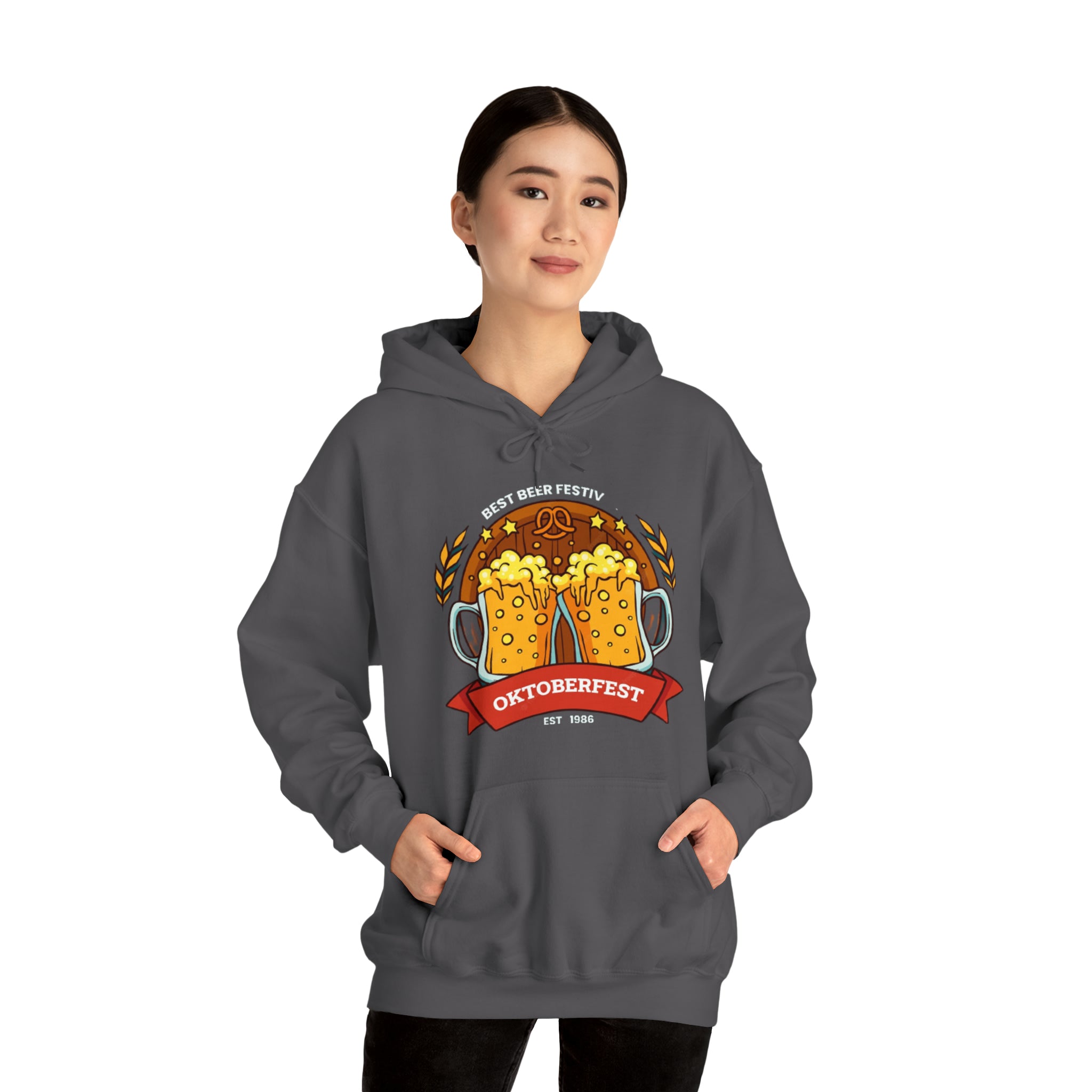 Oktoberfest- Unisex Heavy Blend™ Hooded Sweatshirt - Creations by Chris and Carlos