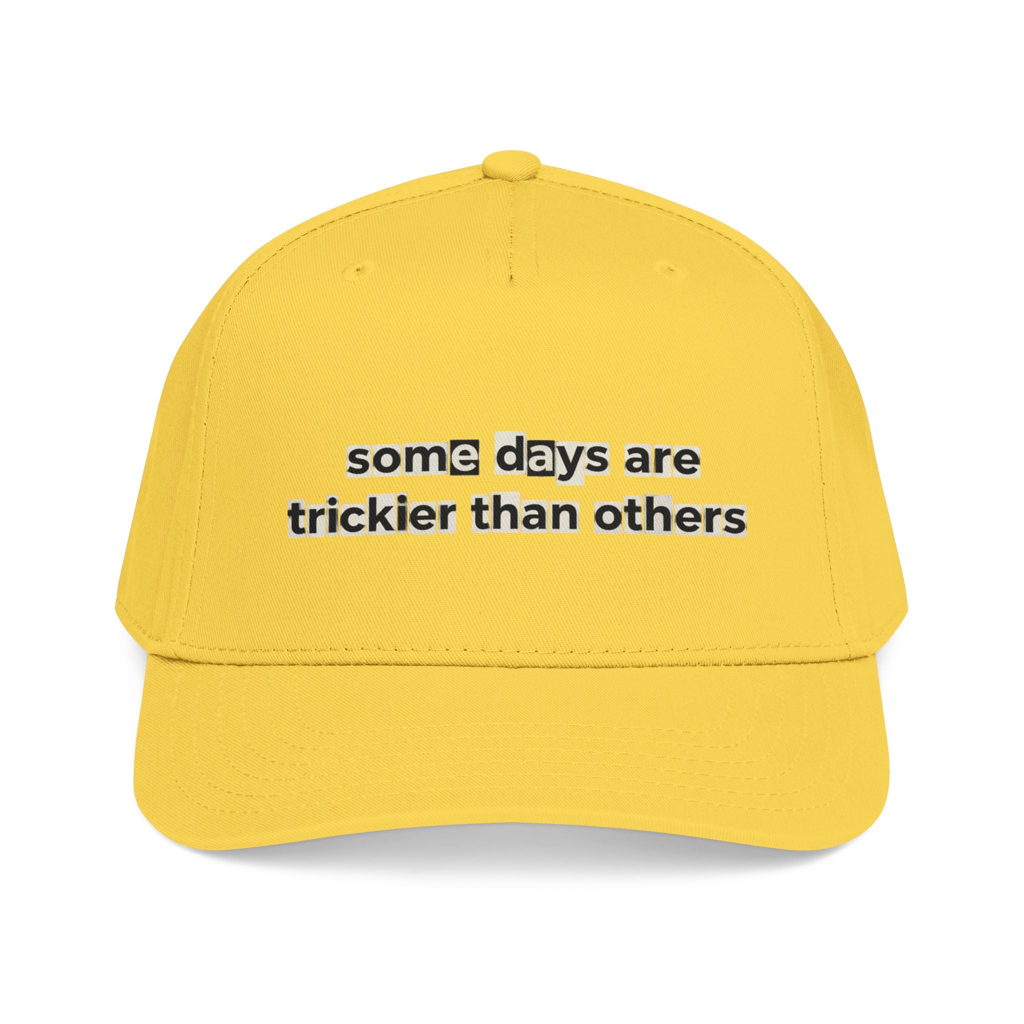 Baseball Cap — "Some Days Are Trickier Than Others" Patch - Creations by Chris and Carlos