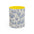 Blue Toile Accent Coffee Mug — Vintage Tea Party Pattern, Pink Interior (11/15 oz)