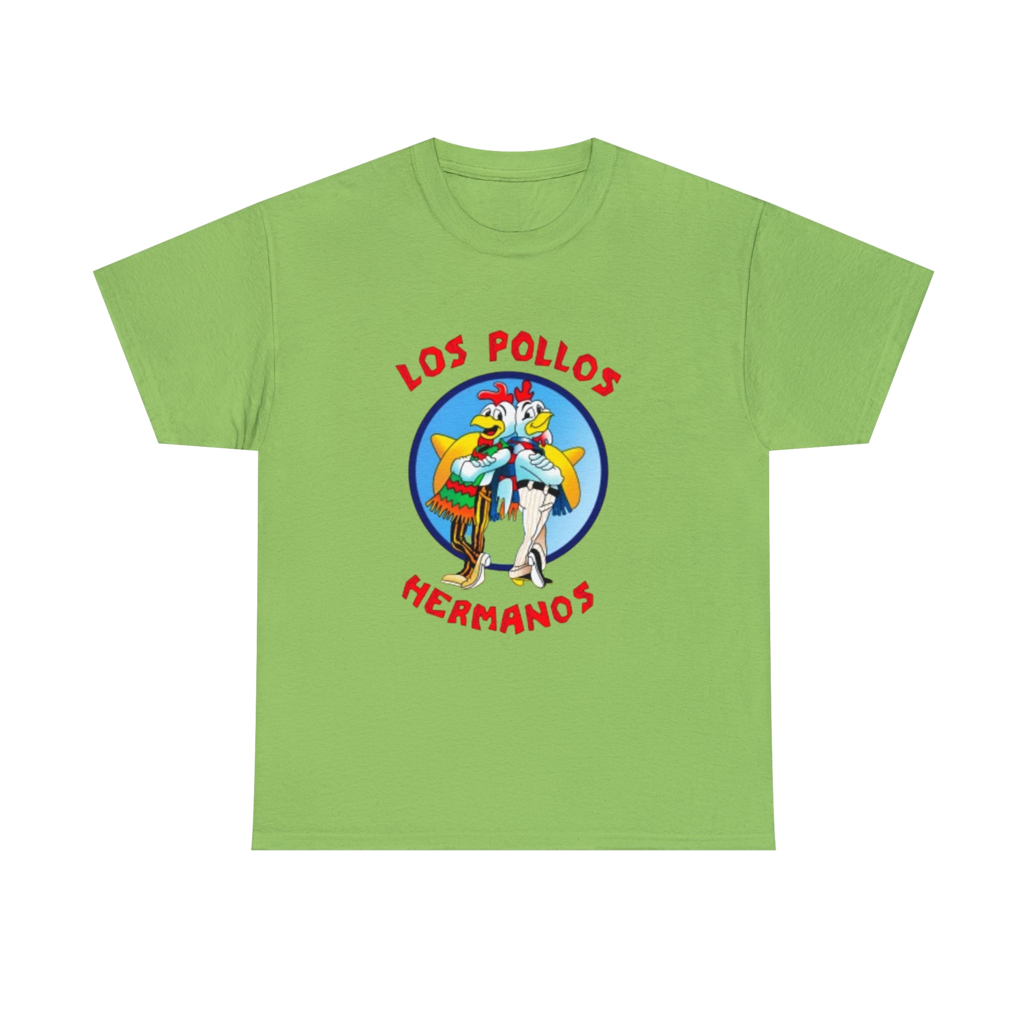 Pollos- Unisex Heavy Cotton T-Shirt - Creations by Chris and Carlos