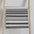 Stripe + Stich Gray Striped Hand Towel — Modern Neutral Kitchen & Bathroom Accent