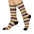 The Tailgate Crew- Stylish Cushioned Crew Socks, Comfortable Fashion Socks, Stripes
