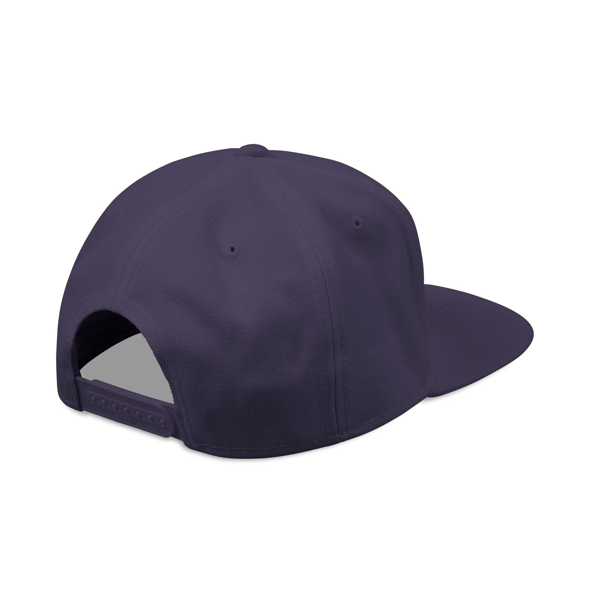 Crashed Palm Tree Snapback Hat — Embroidered Beach Sun Cap - Creations by Chris and Carlos