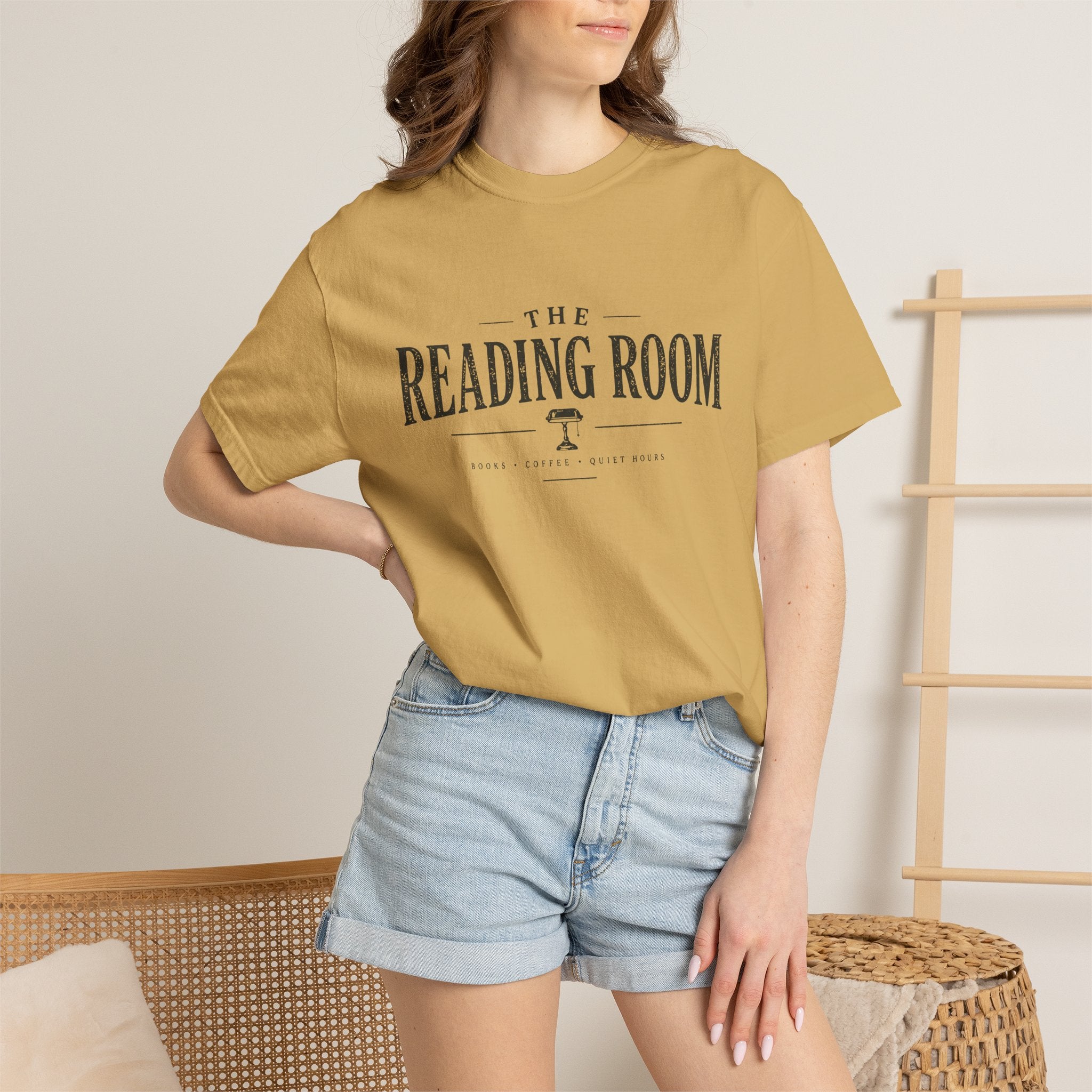 Reading Room Vintage Logo T-Shirt - Creations by Chris and Carlos