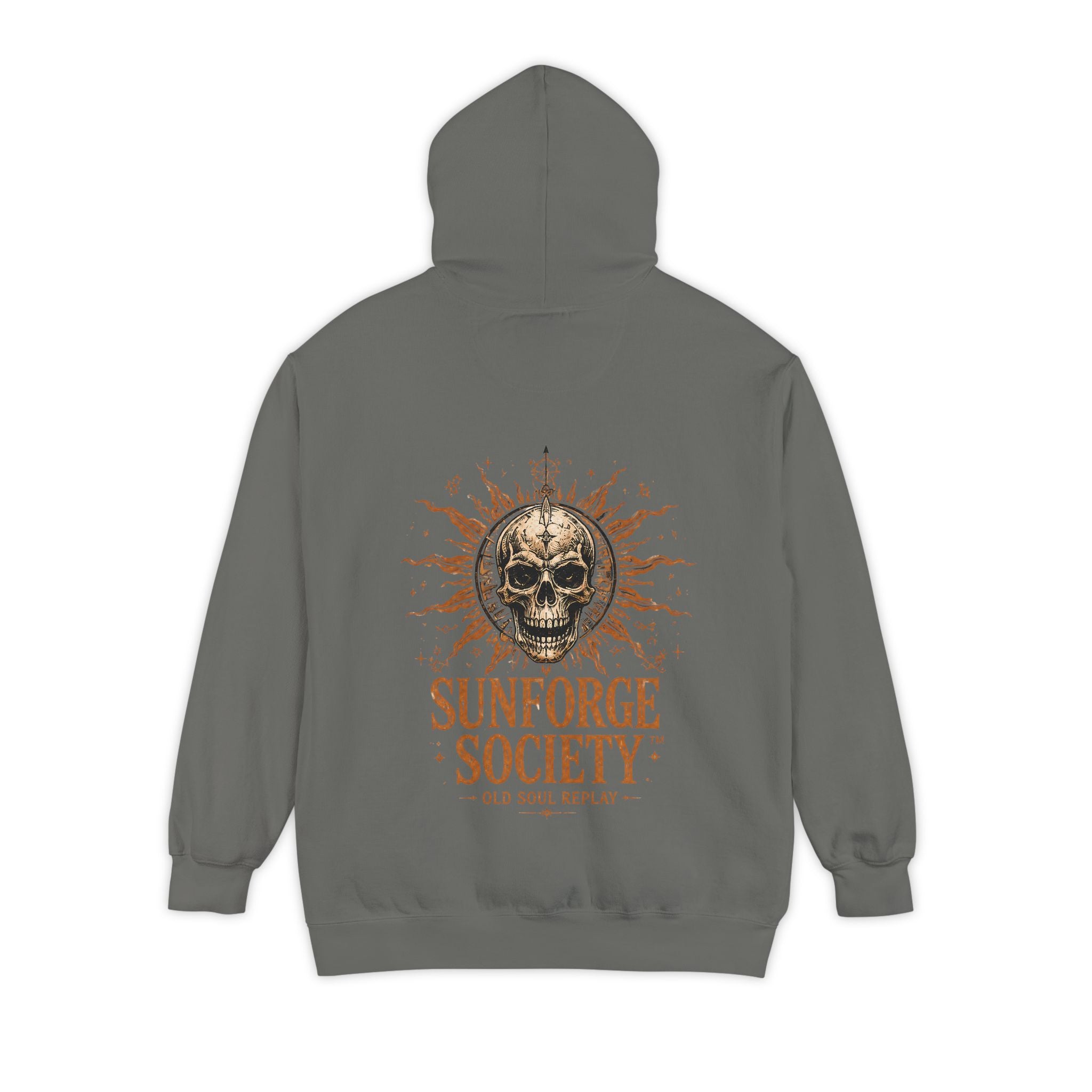 Sun Forge Steampunk Garment-Dyed Hoodie - Creations by Chris and Carlos