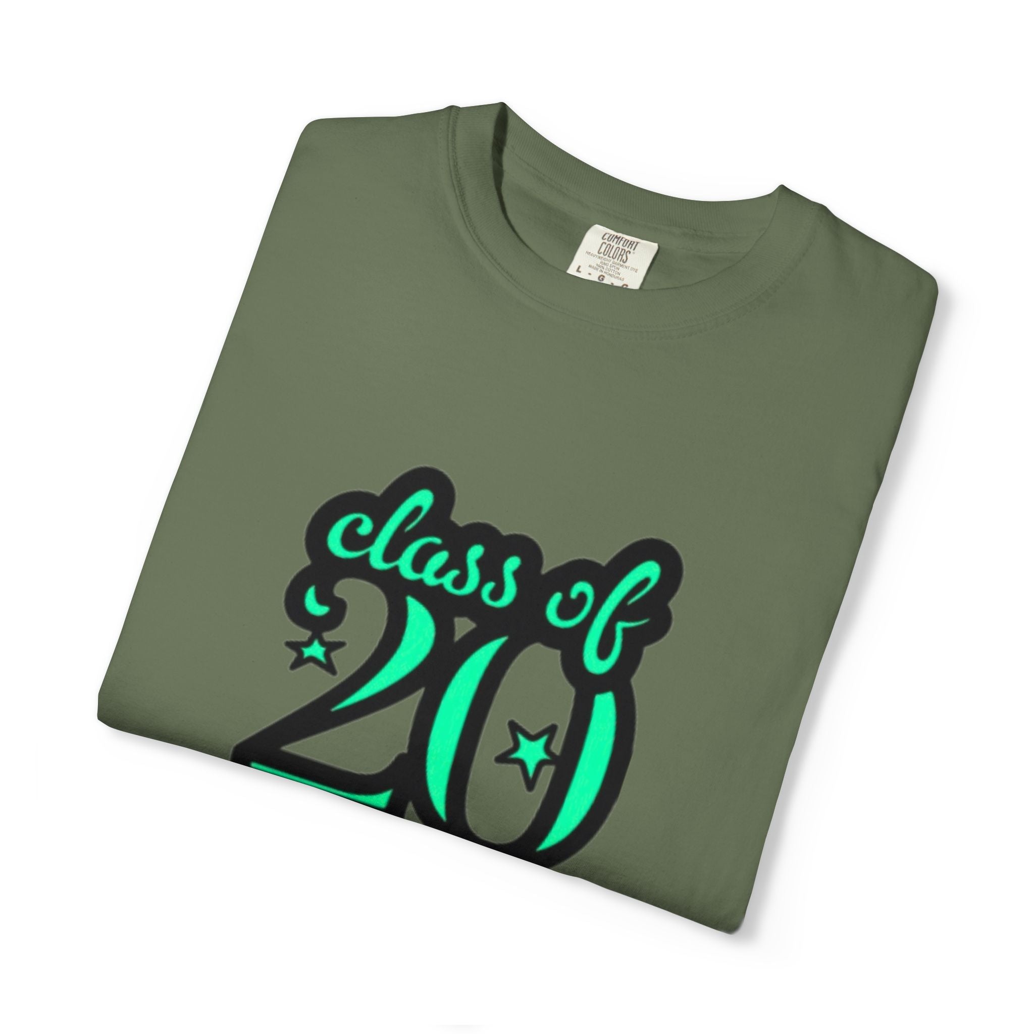 Class of 2026 Graduation Green T-Shirt - Creations by Chris and Carlos