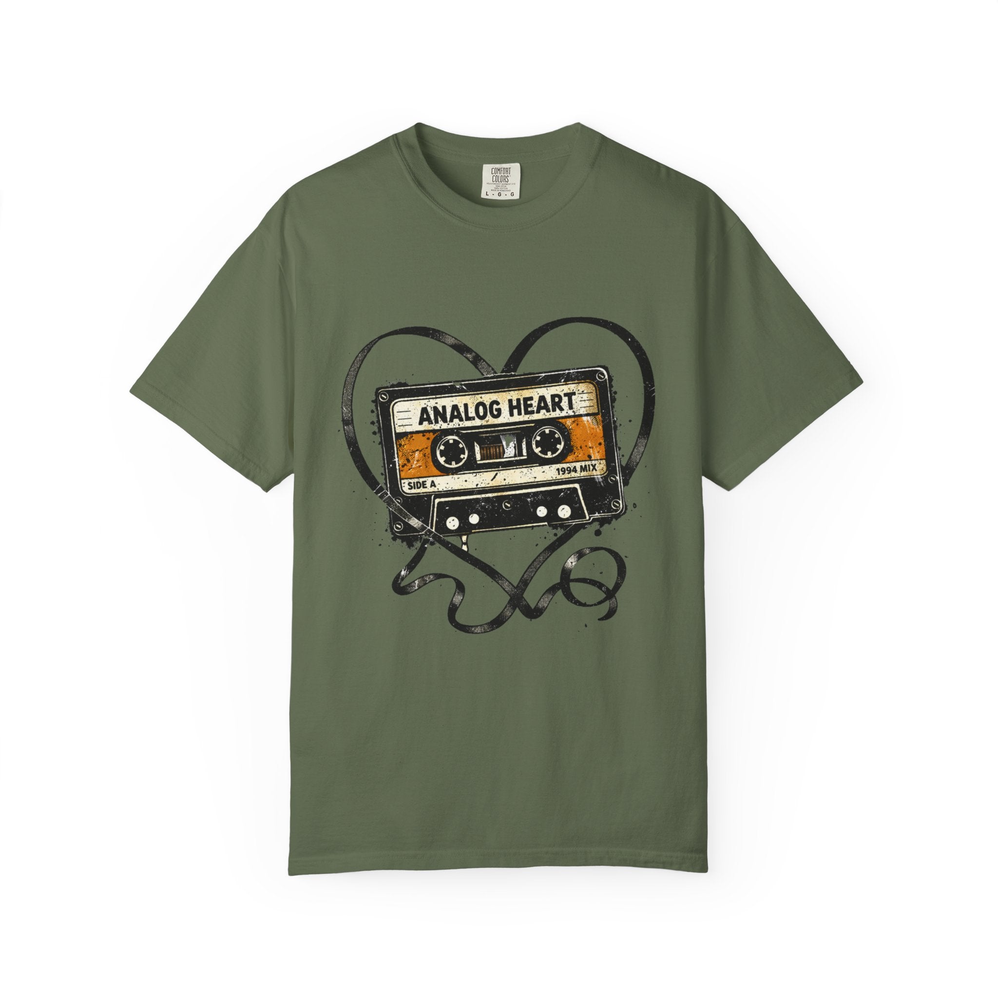 Analog Heart Cassette T-Shirt - Creations by Chris and Carlos