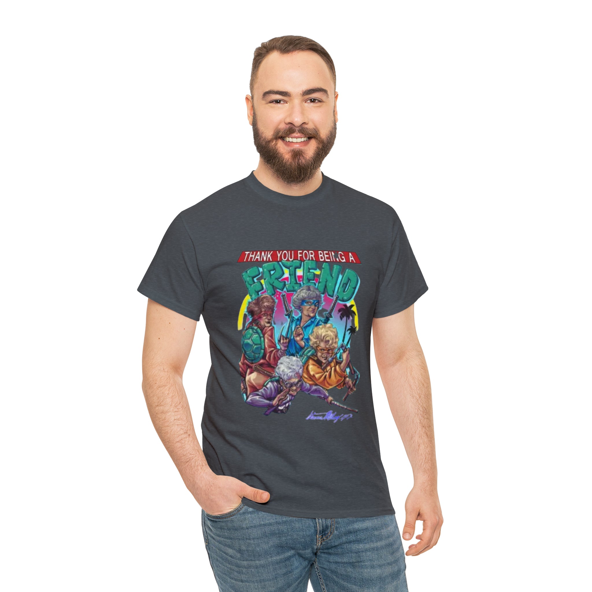 The T-Shirtnage Mutant Ninja Turtles- Unisex Heavy Cotton T-Shirt - Creations by Chris and Carlos