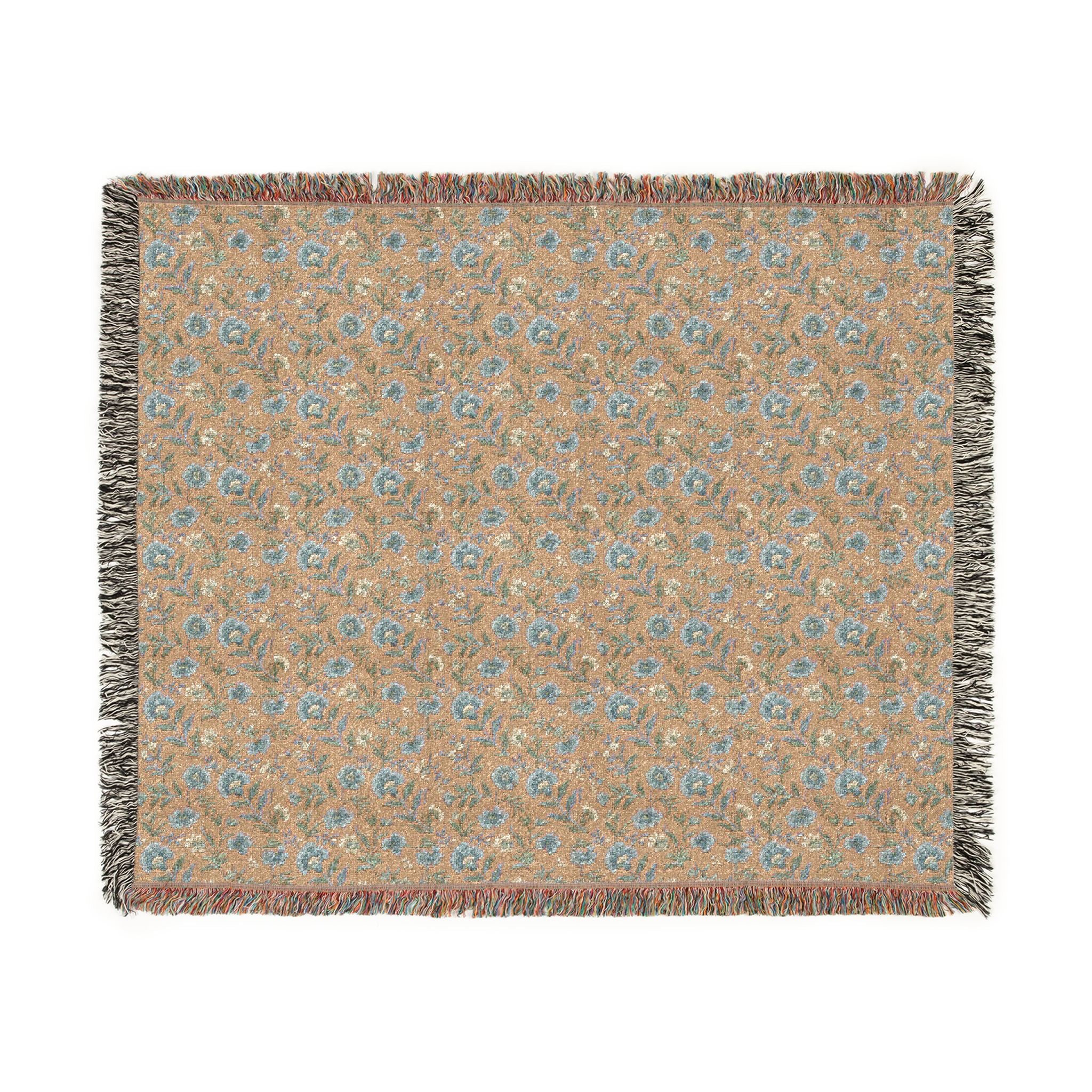 Plumstead Manor Patterned Woven Blanket — Reversible Geometric Throw for Cozy Home Decor - Creations by Chris and Carlos
