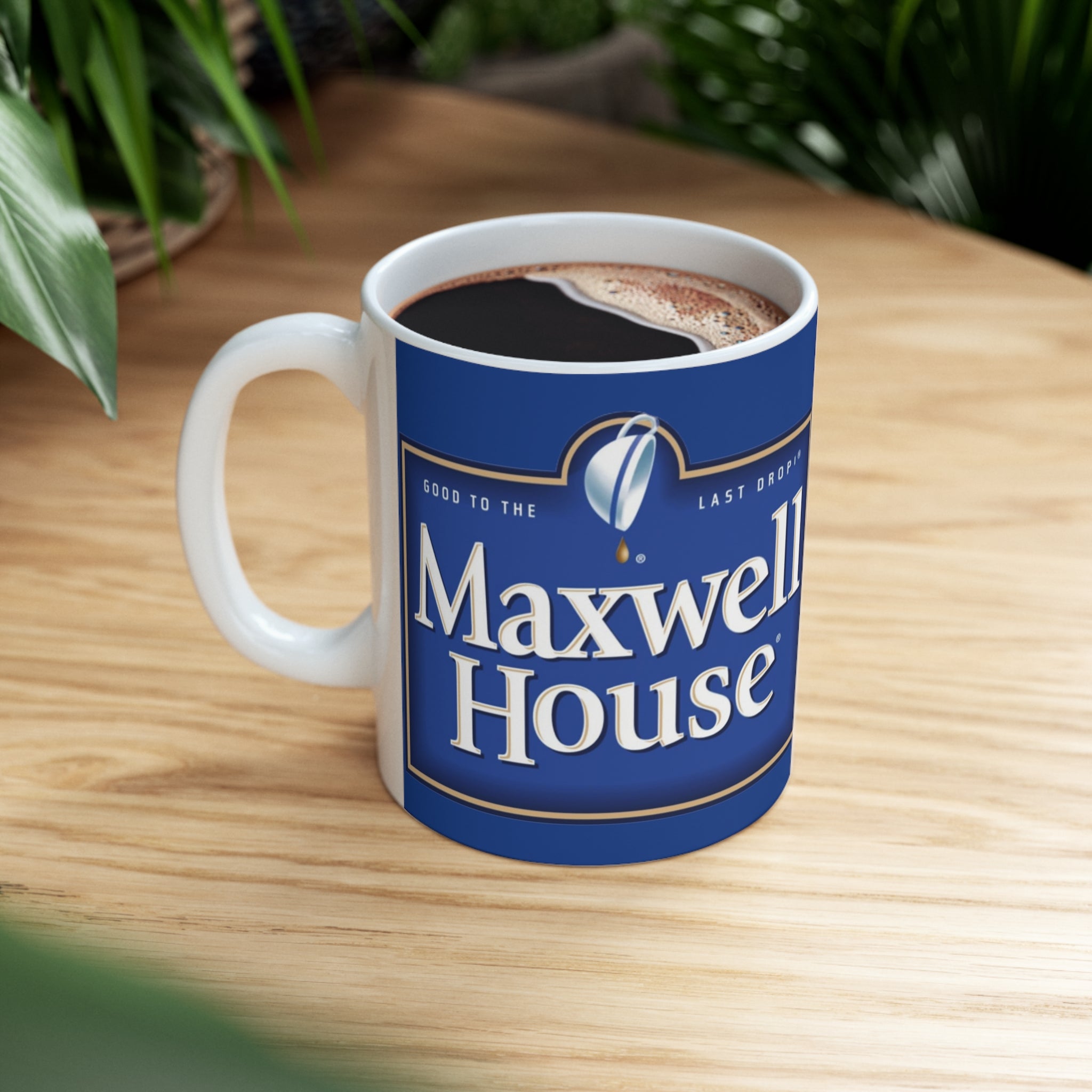 Maxwell Coffee- White Ceramic Mug - Creations by Chris and Carlos
