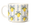 25oz Lemon Blossom Latte Mug – Large Ceramic Coffee Cup, Sunny Citrus Pattern