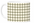 25oz White Ceramic Latte Mug — Classic Grid Pattern Coffee Cup | Old Soul Coffee Shop™️