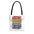 Rainbow Book Stack Tote Bag — 'Love, Joy, Care, Home, Pride, Hope' Library Market Tote
