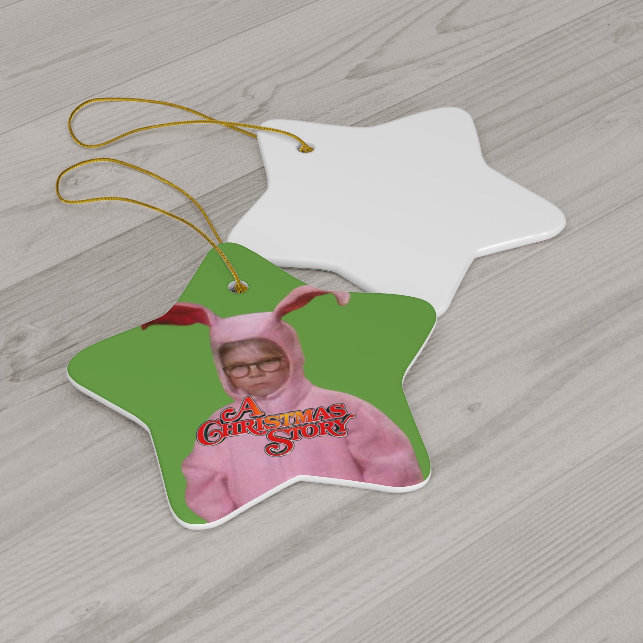 A Christmas Story- Ceramic Ornament - Creations by Chris and Carlos