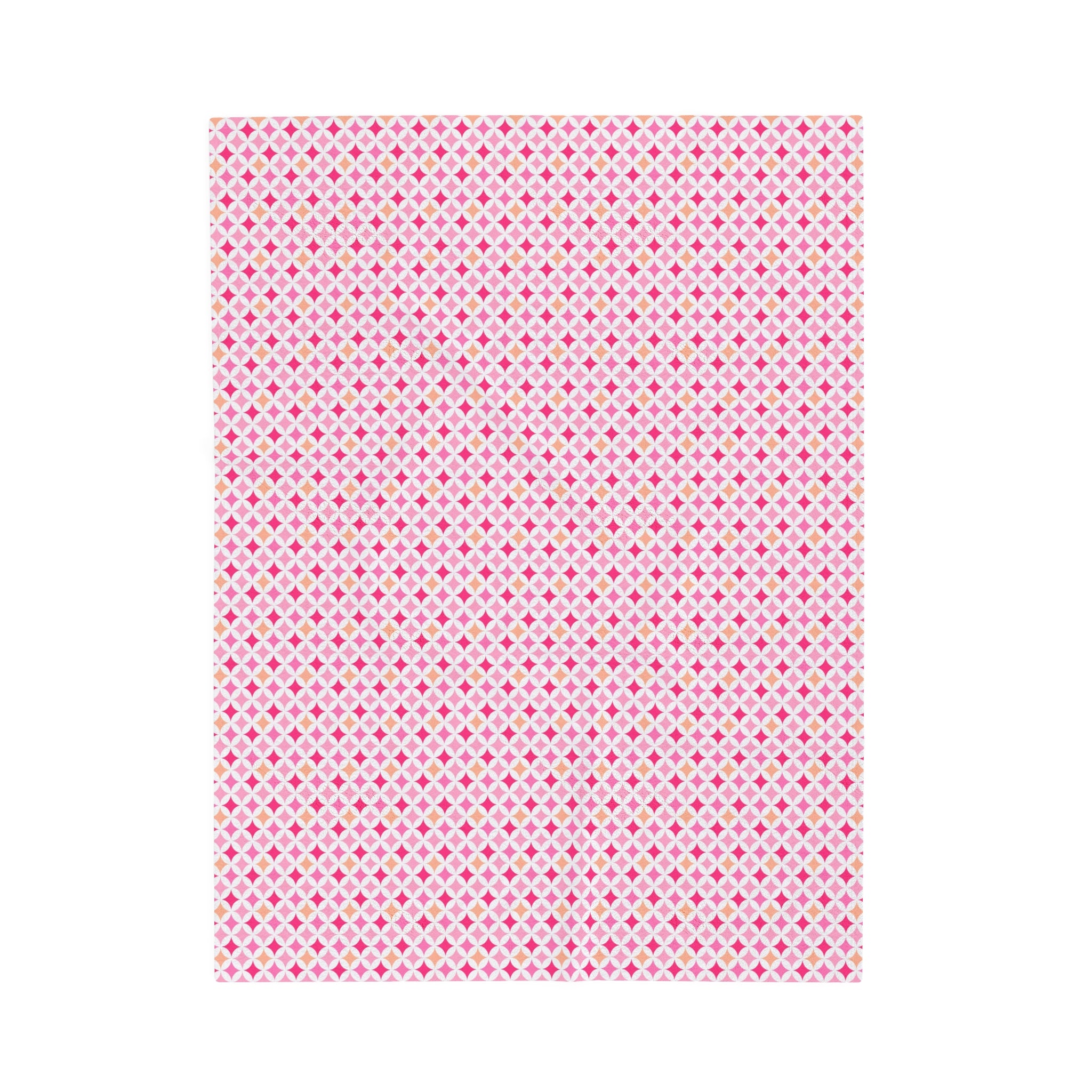 Barbie Pink- Velveteen Plush CuddleLux Bliss Blanket - Creations by Chris and Carlos