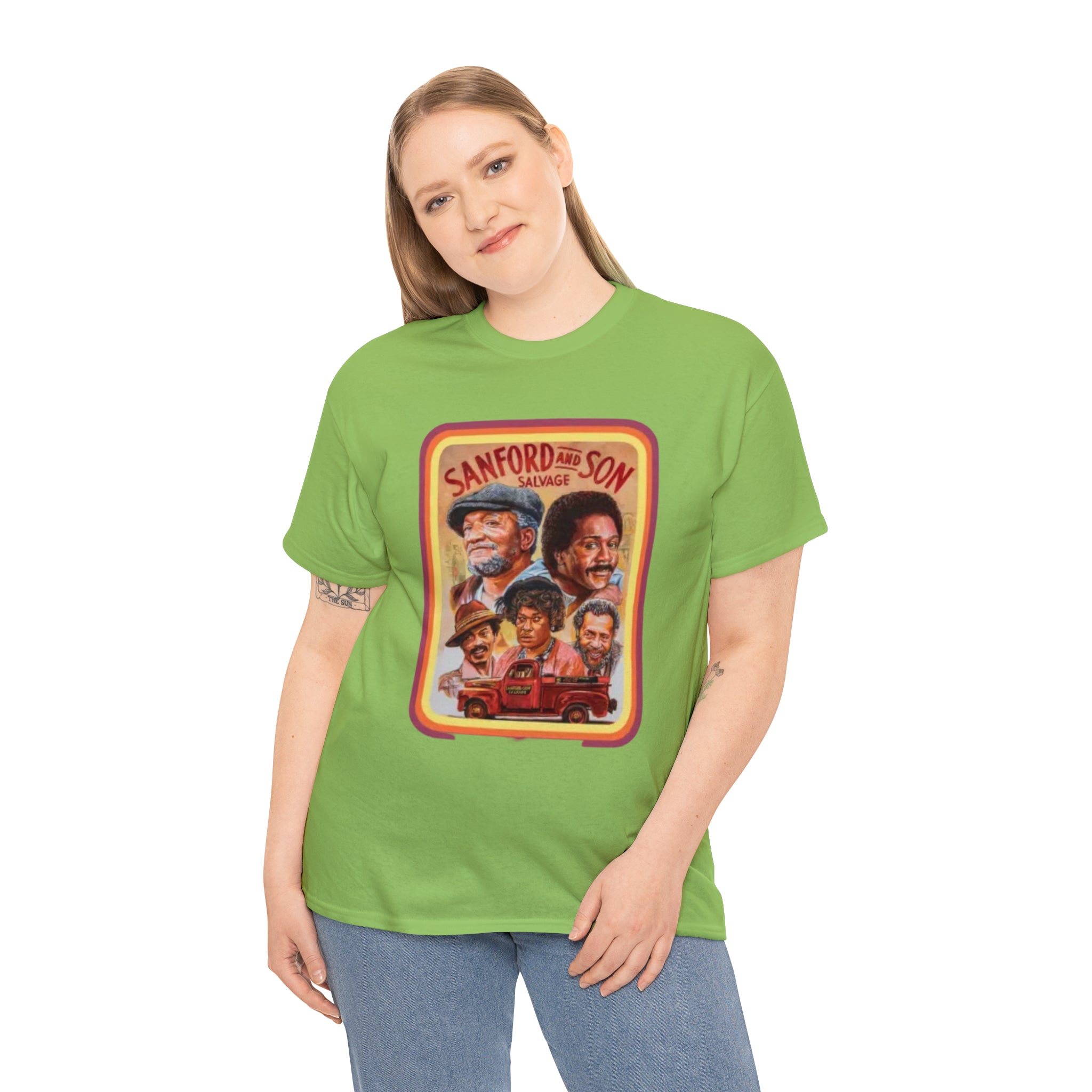 Sandford and Son 70's TV Show- Unisex Heavy Cotton T-Shirt - Creations by Chris and Carlos