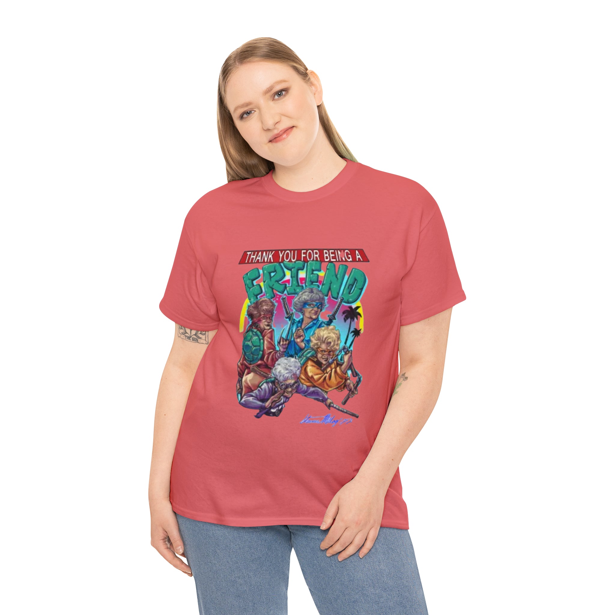 The T-Shirtnage Mutant Ninja Turtles- Unisex Heavy Cotton T-Shirt - Creations by Chris and Carlos