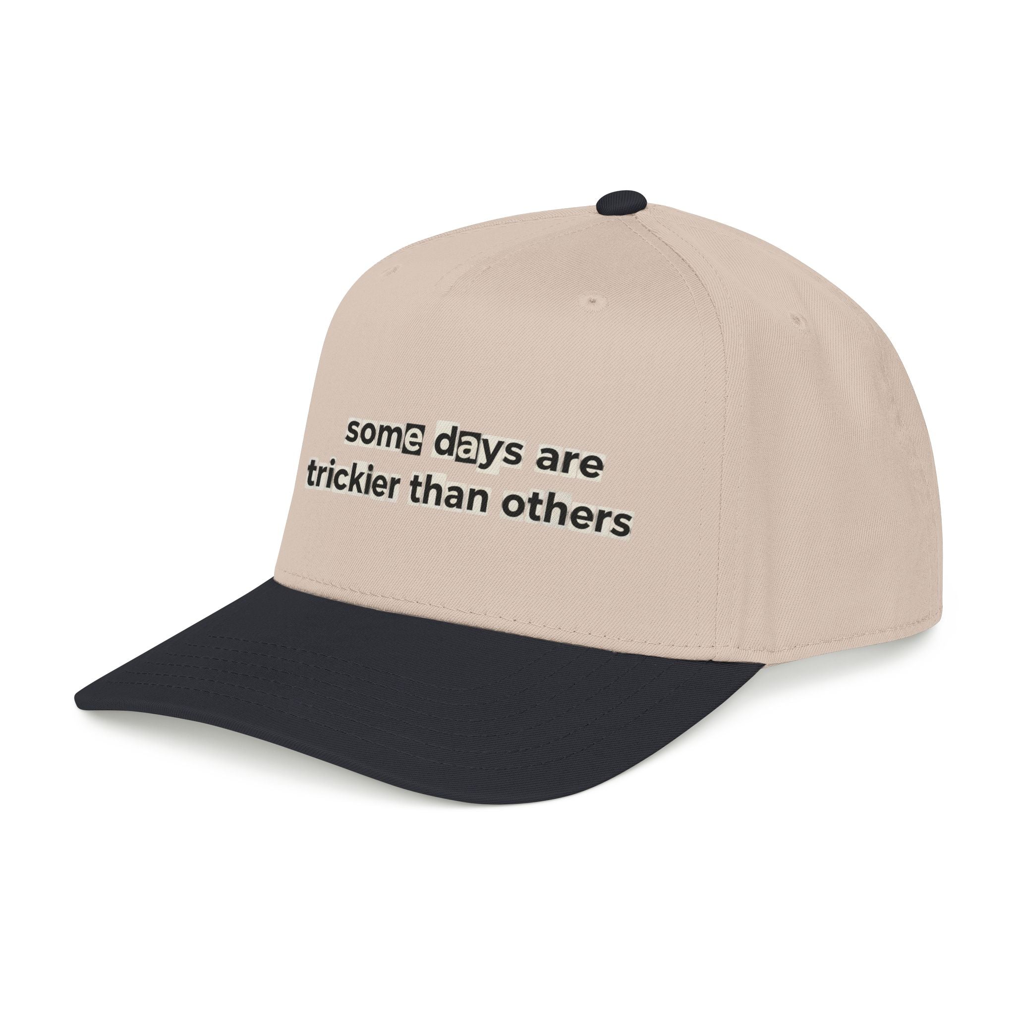 Baseball Cap — "Some Days Are Trickier Than Others" Patch - Creations by Chris and Carlos