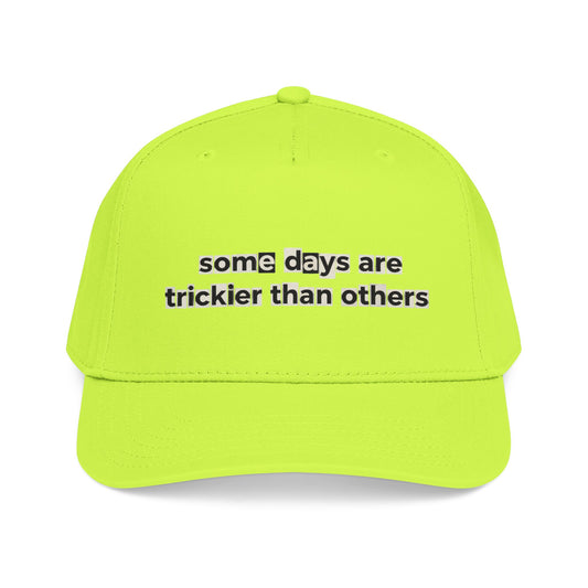 Baseball Cap — "Some Days Are Trickier Than Others" Patch - Creations by Chris and Carlos