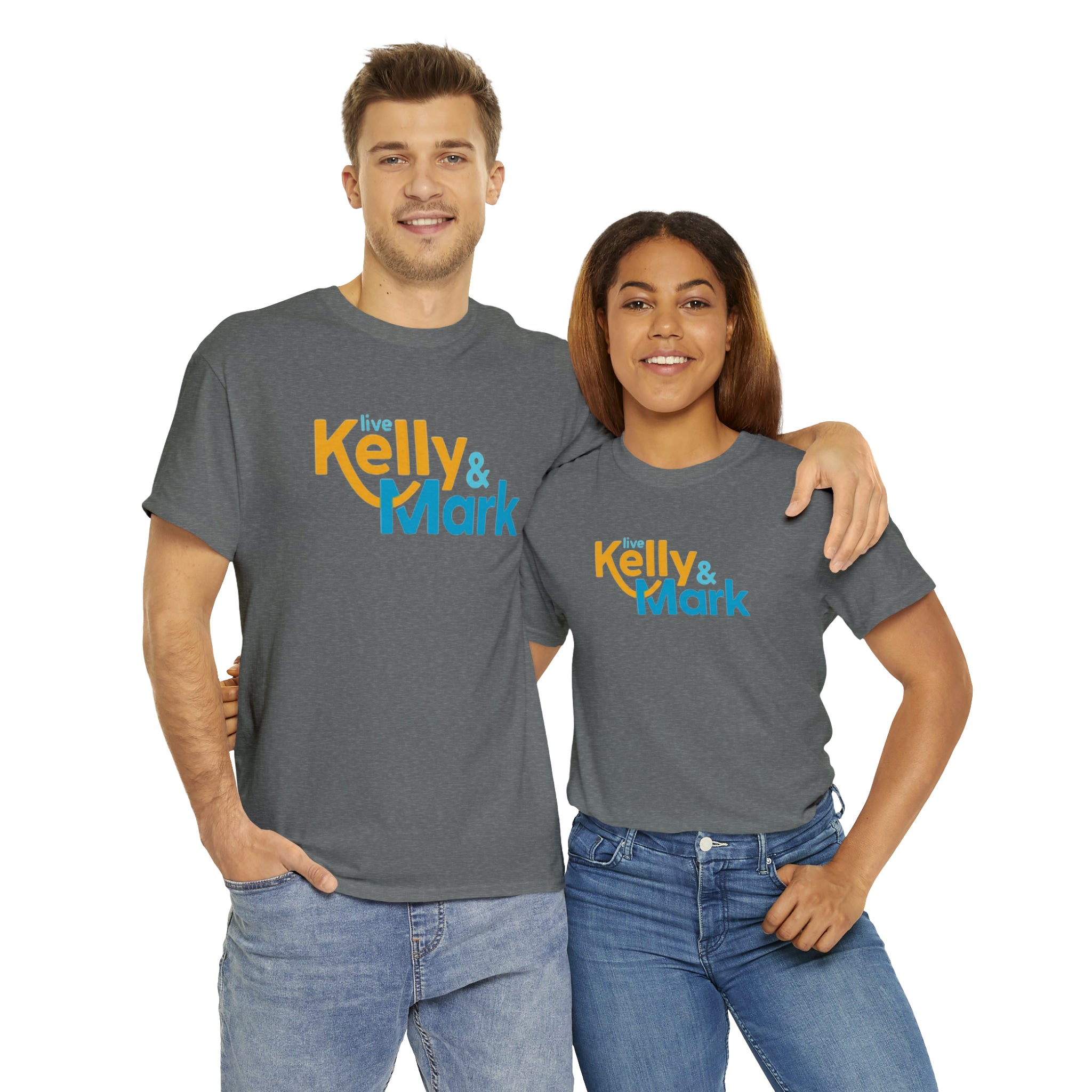Live Kelly and Mark- Unisex Heavy Cotton T-Shirt - Creations by Chris and Carlos