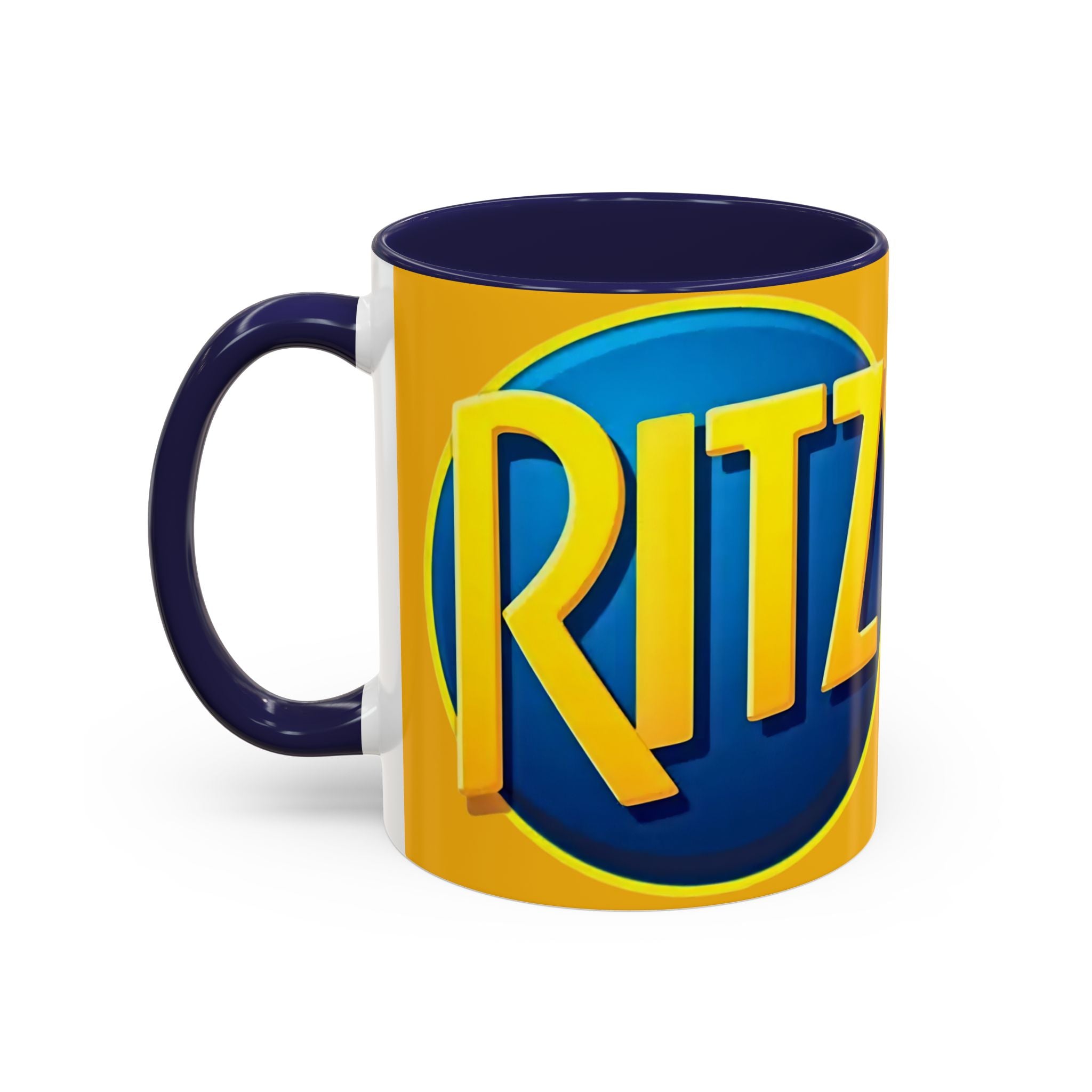 Ritz Logo Accent Coffee Mug — Branded Snack Lover Gift (11/15oz) - Creations by Chris and Carlos