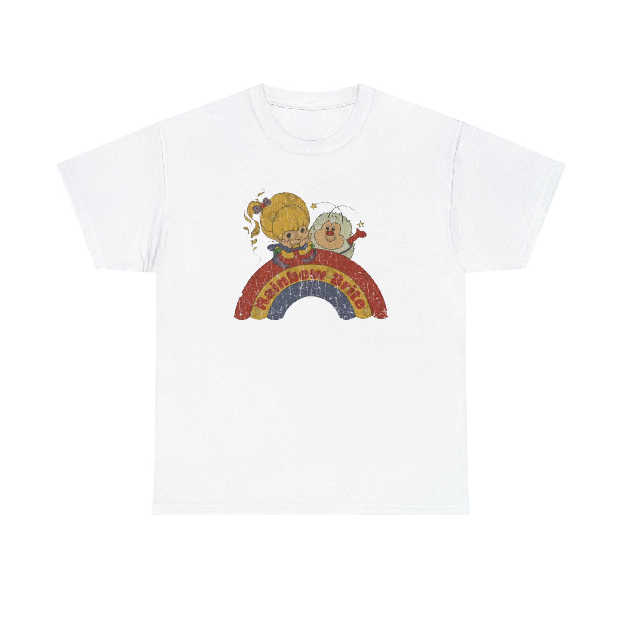 Rainbow Bright- Unisex Heavy Cotton T-Shirt - Creations by Chris and Carlos