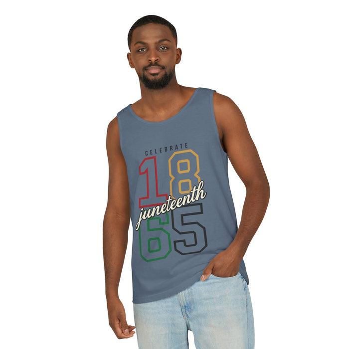 Juneteenth 1865 Celebration Tank Top — Freedom Day Graphic Tank