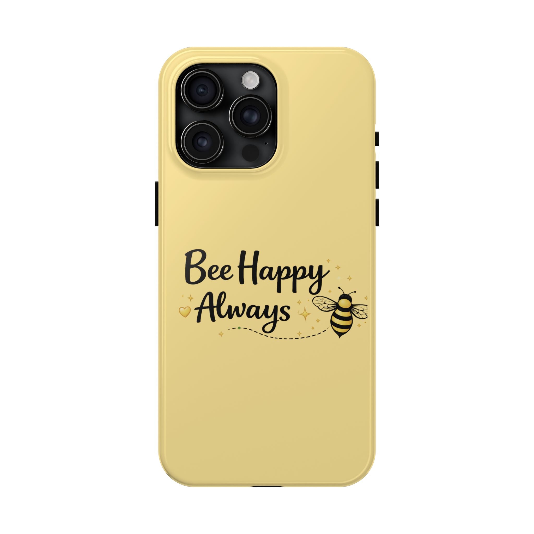 Buzz Off Bee Happy Always Phone Case - Creations by Chris and Carlos