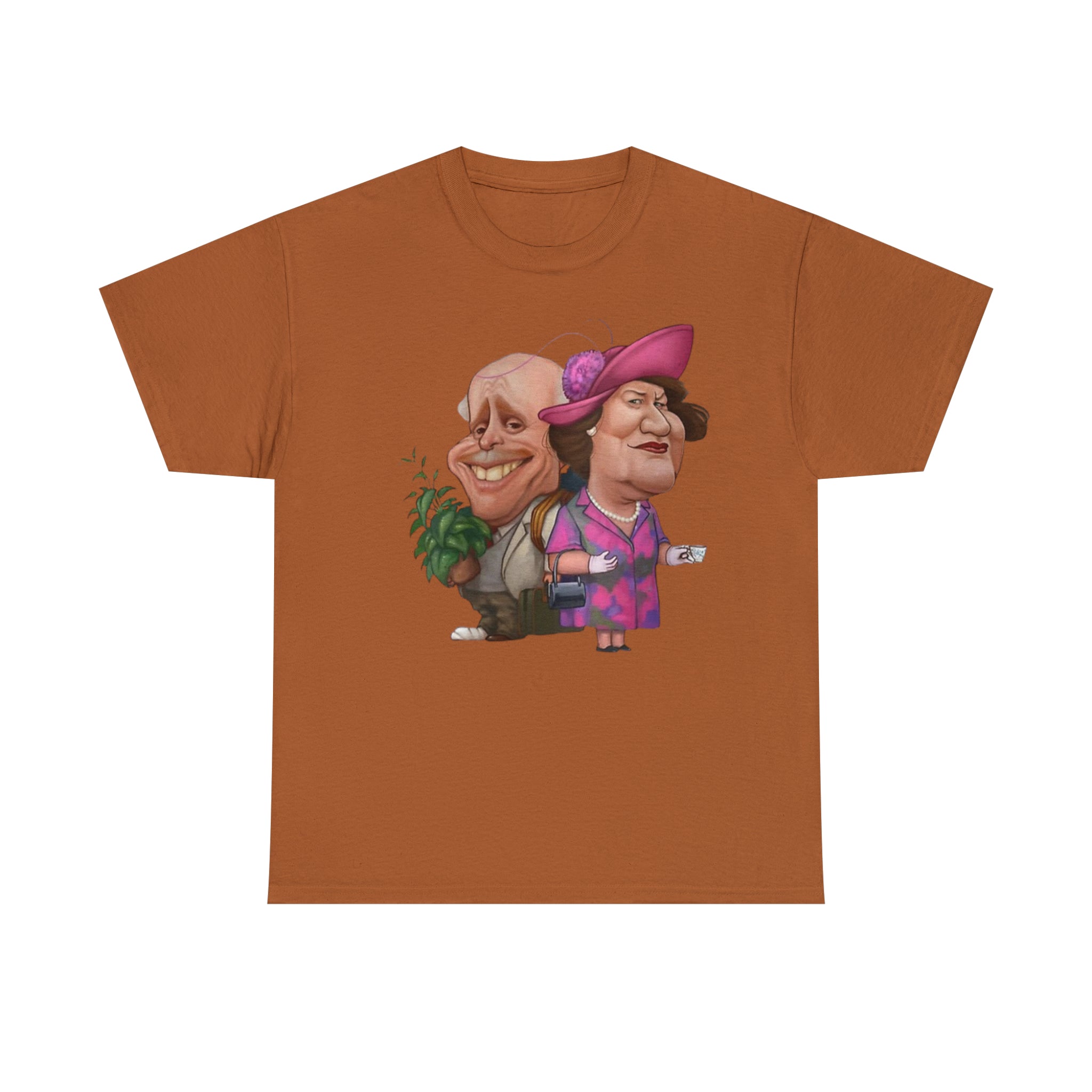 Keeping Up Appearances 90's TV Show-Unisex Heavy Cotton T-Shirt - Creations by Chris and Carlos