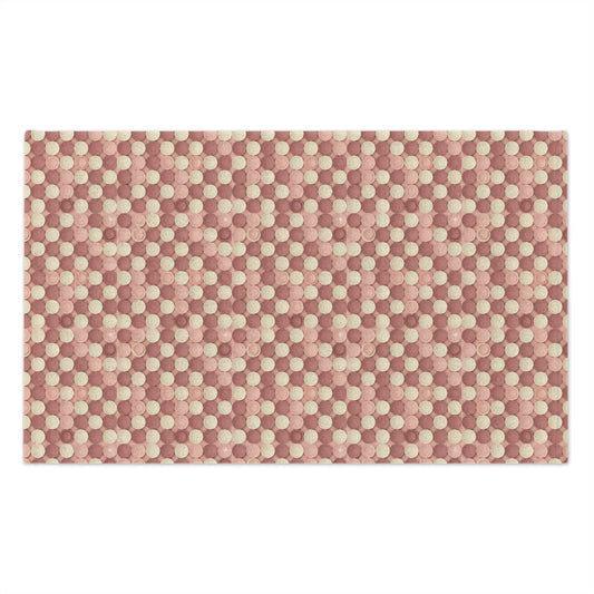 Prism Point Athletic Collection Pink Honeycomb Rally Towel — 11x18 Microfiber Sport Towel - Creations by Chris and Carlos