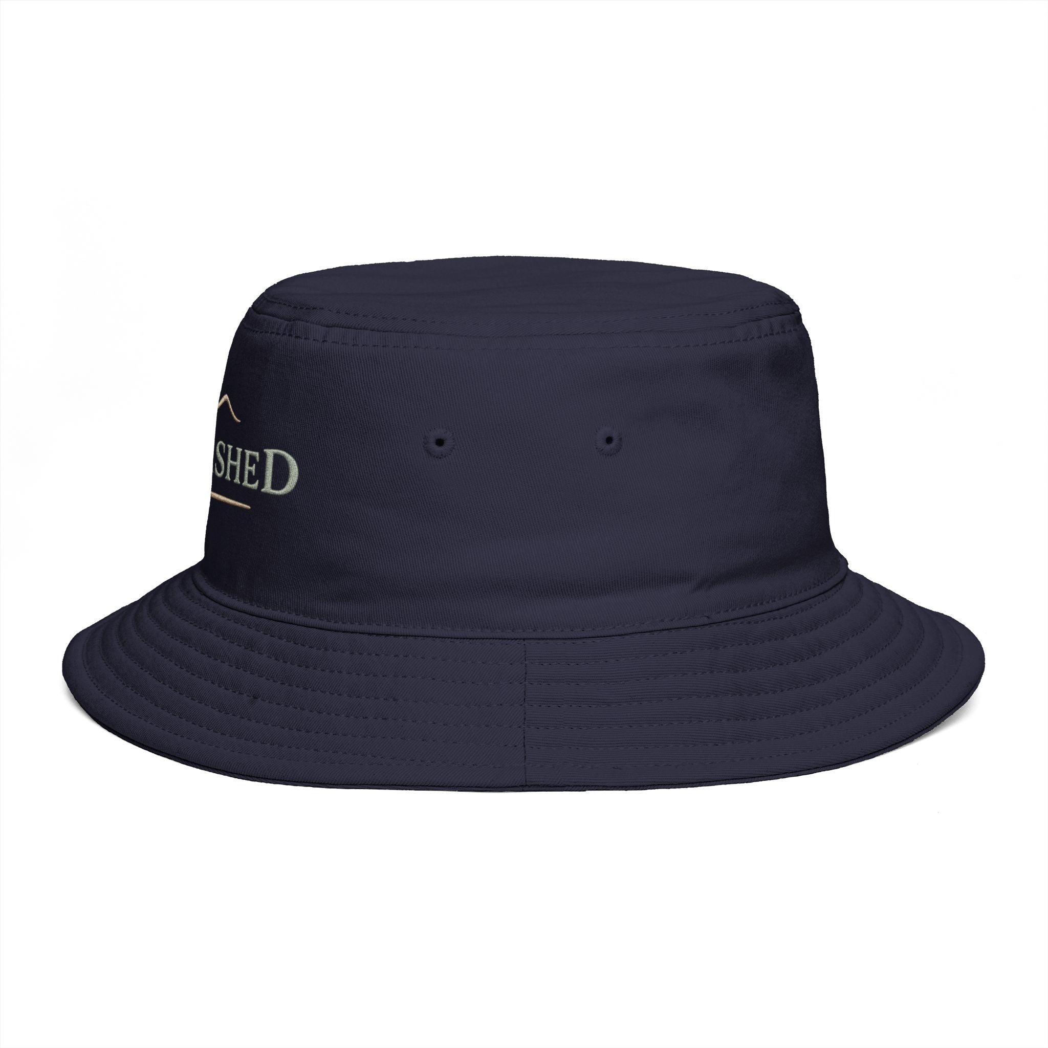 Sunwashed Mountain Bucket Hat — Brown Outdoor Travel & Festival Sun Hat - Creations by Chris and Carlos