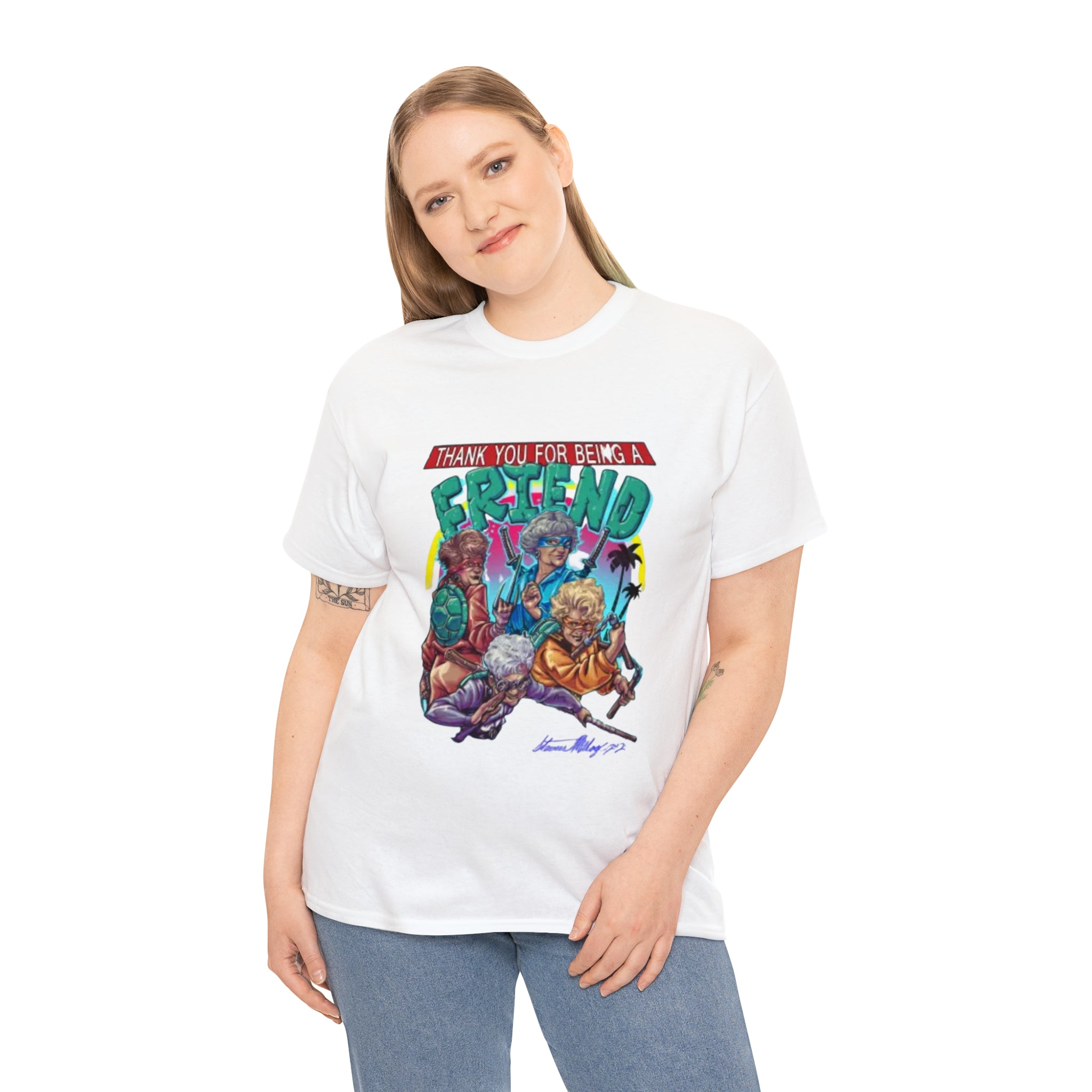 The T-Shirtnage Mutant Ninja Turtles- Unisex Heavy Cotton T-Shirt - Creations by Chris and Carlos
