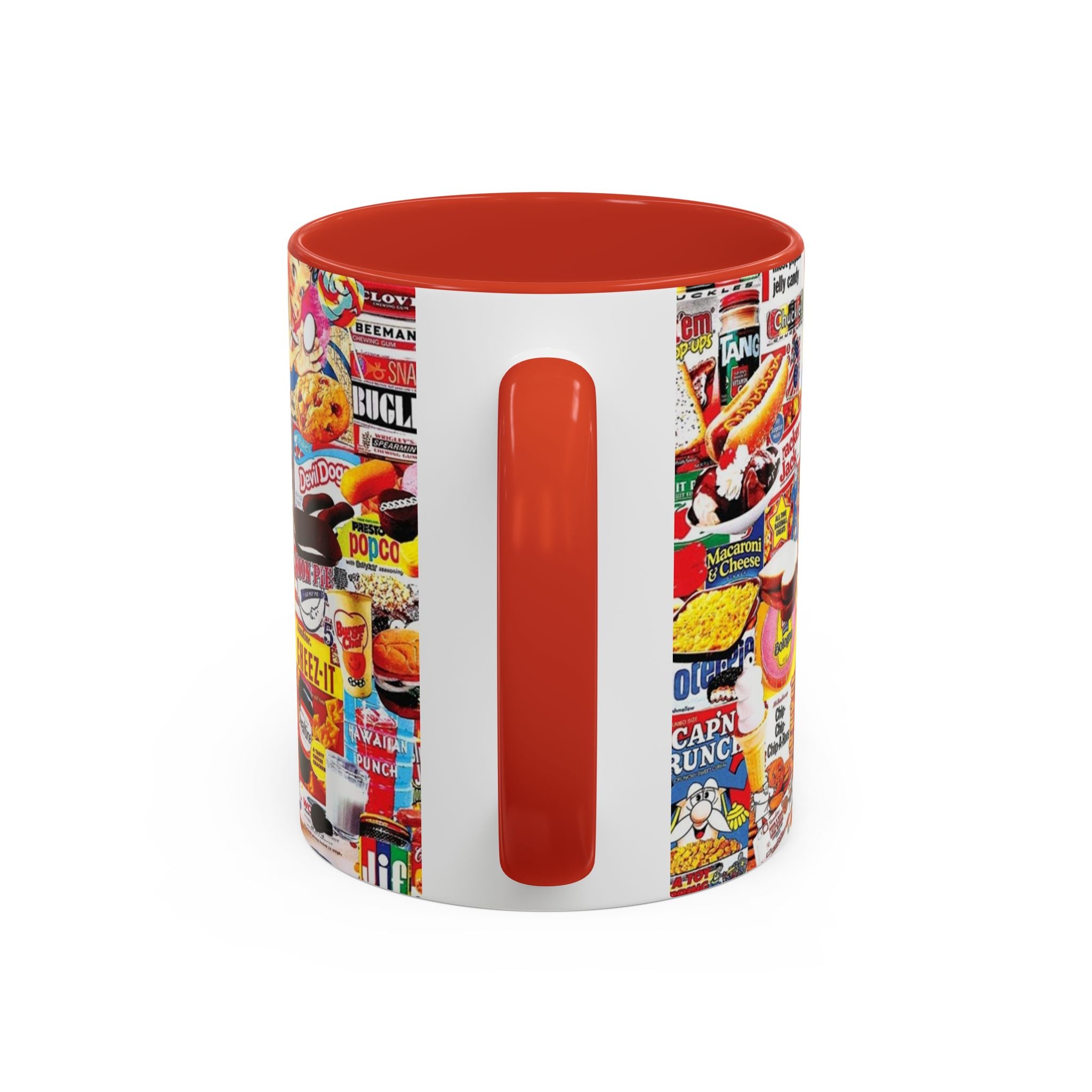 Vintage Snack Packaging Collage Coffee Mug (11/15oz) - Creations by Chris and Carlos