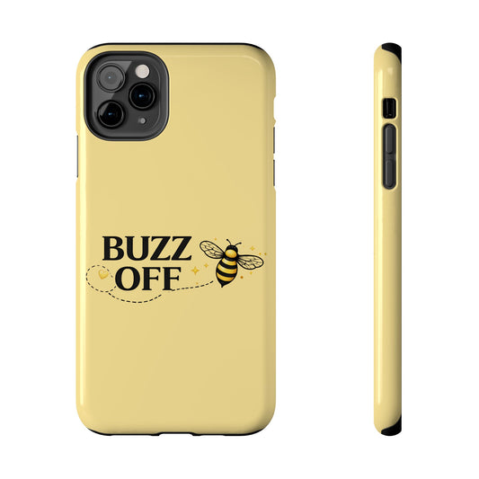 Buzz Off Bee Happy Always Phone Case - Creations by Chris and Carlos