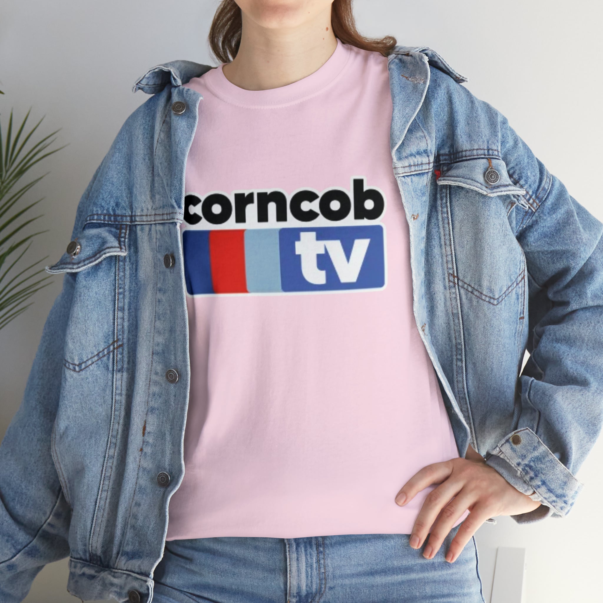 Corncob Tv- Unisex Heavy Cotton T-Shirt - Creations by Chris and Carlos
