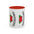 Smucker’s Strawberry Logo Accent Coffee Mug (11/15oz) - Creations by Chris and Carlos