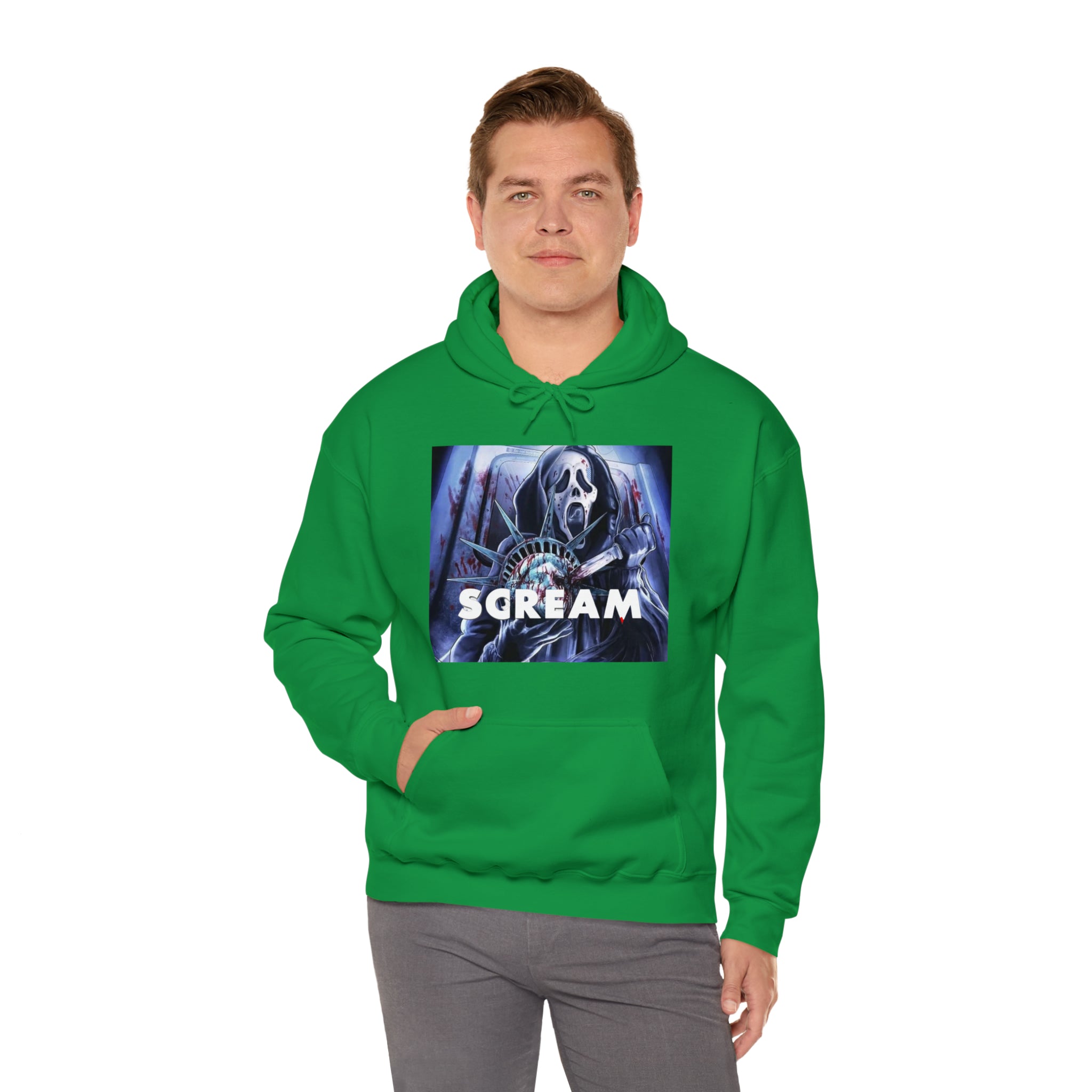 Scream- Unisex Heavy Blend™ Hooded Sweatshirt - Creations by Chris and Carlos
