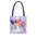 Floral Watercolor Sunhat Tote Bag — Fashionable Illustrated Woman Beach Tote - Creations by Chris and Carlos