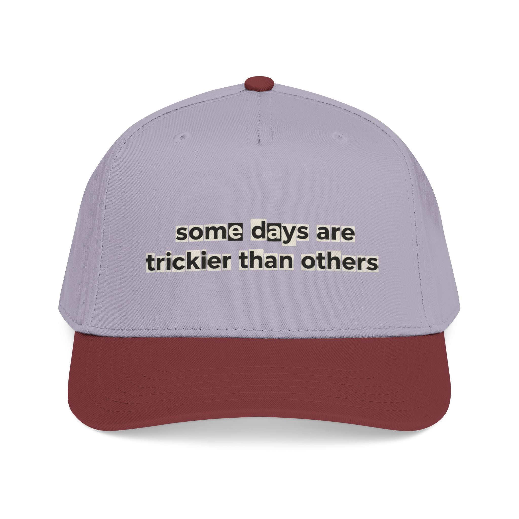 Baseball Cap — "Some Days Are Trickier Than Others" Patch - Creations by Chris and Carlos