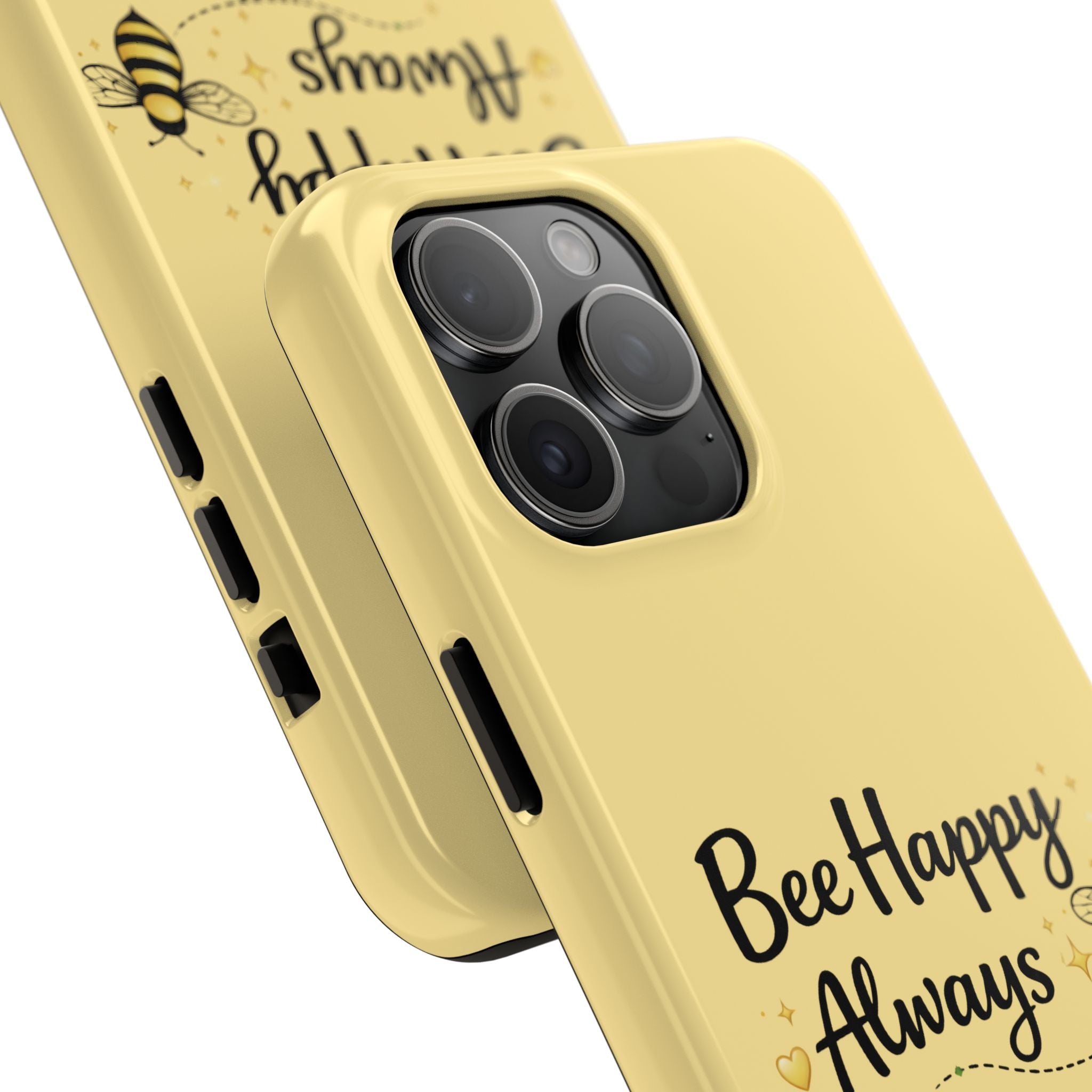 Buzz Off Bee Happy Always Phone Case - Creations by Chris and Carlos