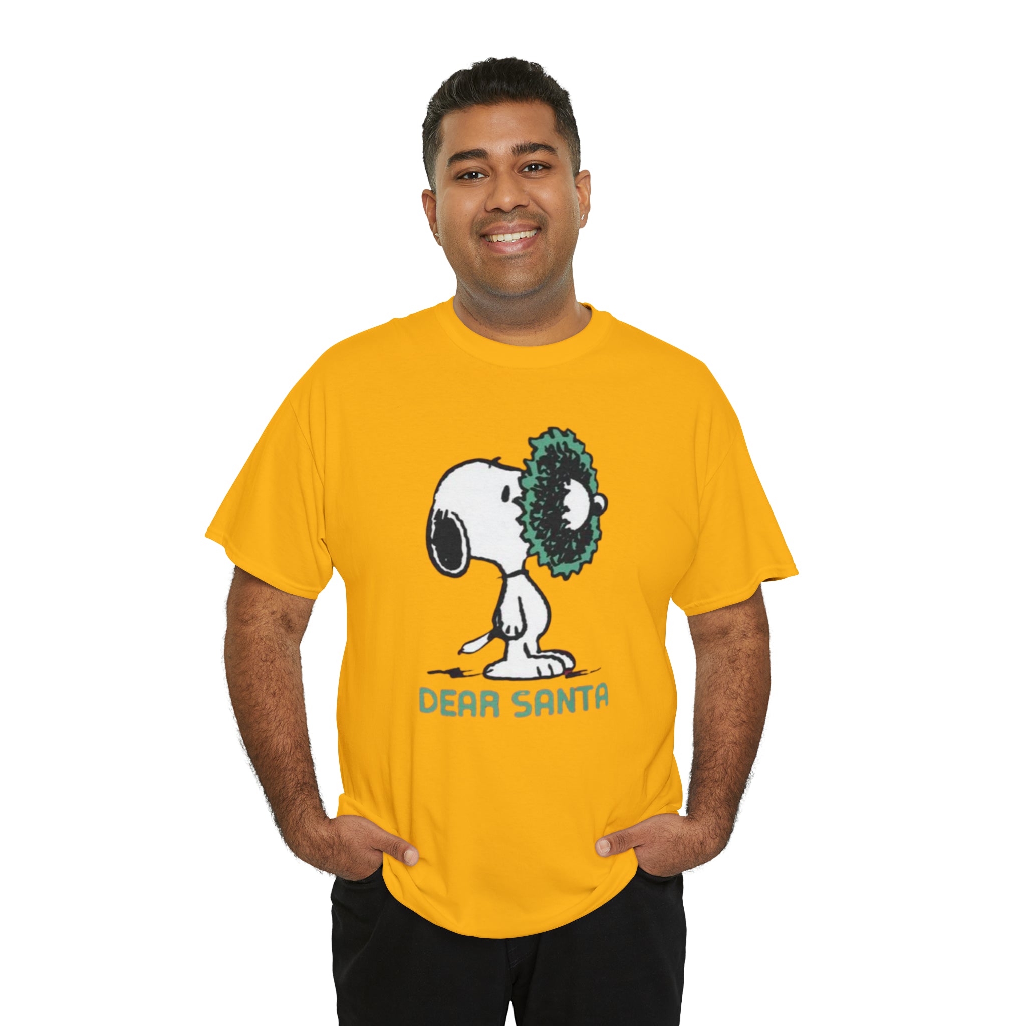 Snoopy- Unisex Heavy Cotton T-Shirt - Creations by Chris and Carlos