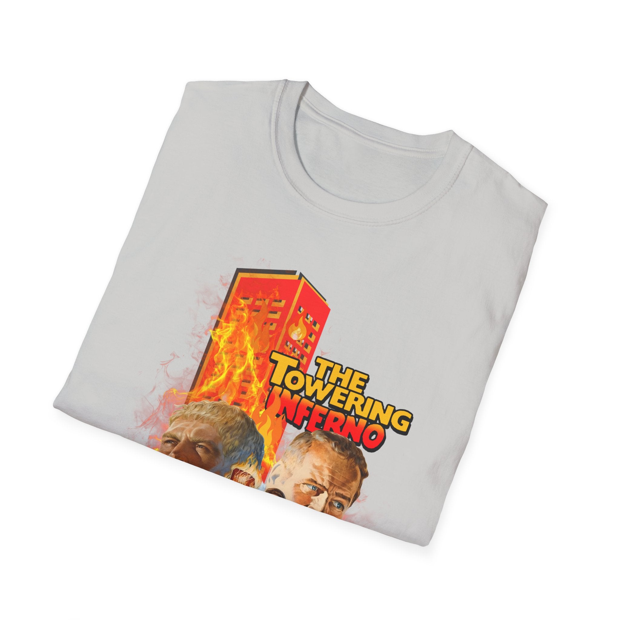 T-Shirt - The Towering Inferno Vintage Movie Poster Tee - Creations by Chris and Carlos