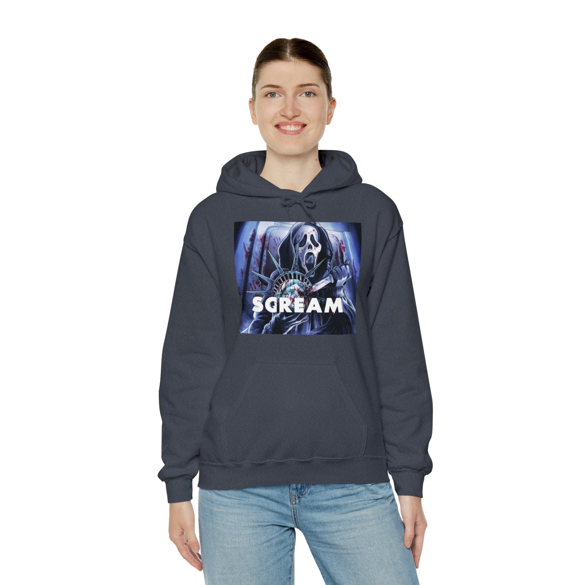 Scream- Unisex Heavy Blend™ Hooded Sweatshirt - Creations by Chris and Carlos