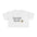 Crop Tee - "Don’t Kill My Vibe" Bee Graphic Women's Crop Top - Creations by Chris and Carlos