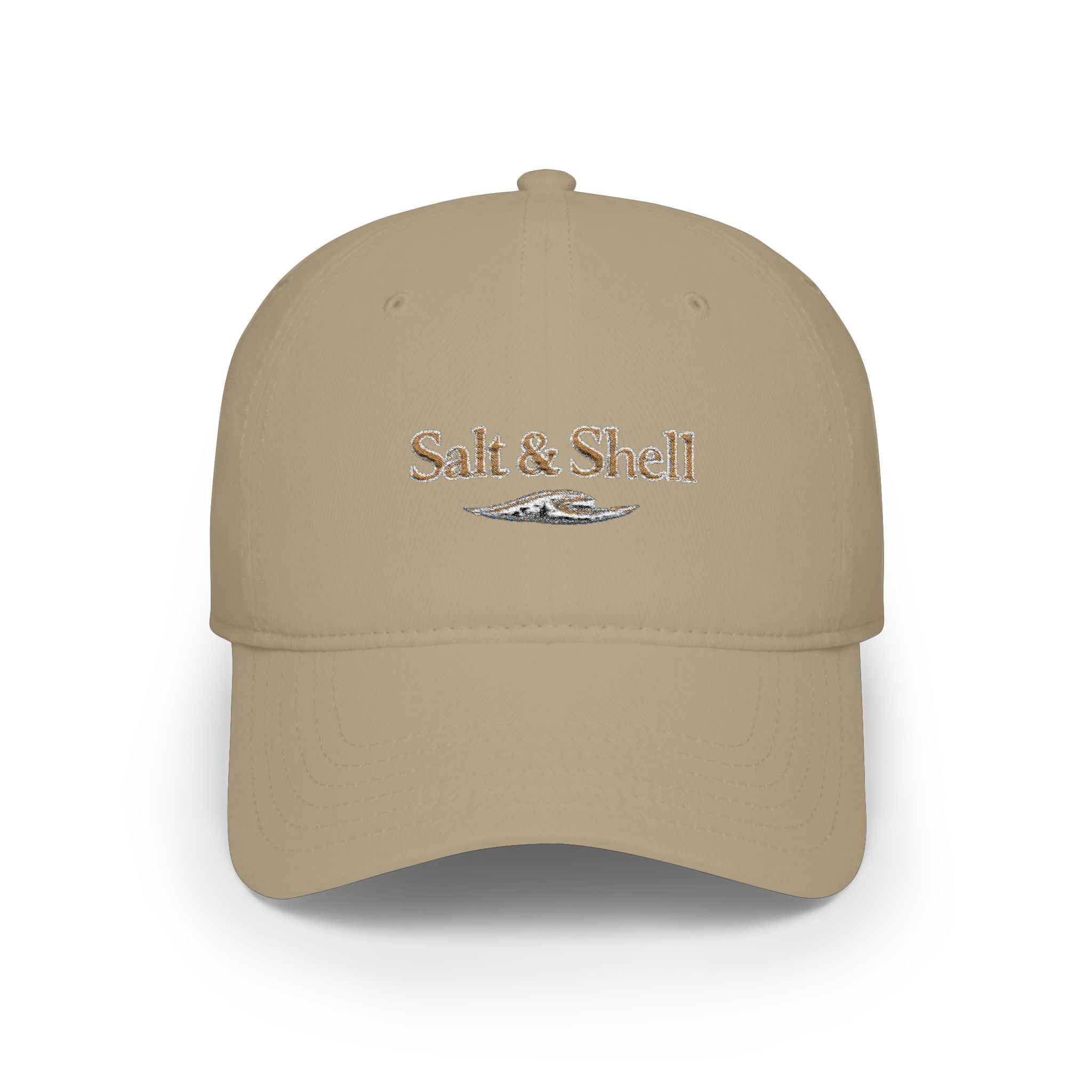 Low Profile Baseball Cap — Subtle Sequin 'Salt Life' Beach Hat - Creations by Chris and Carlos