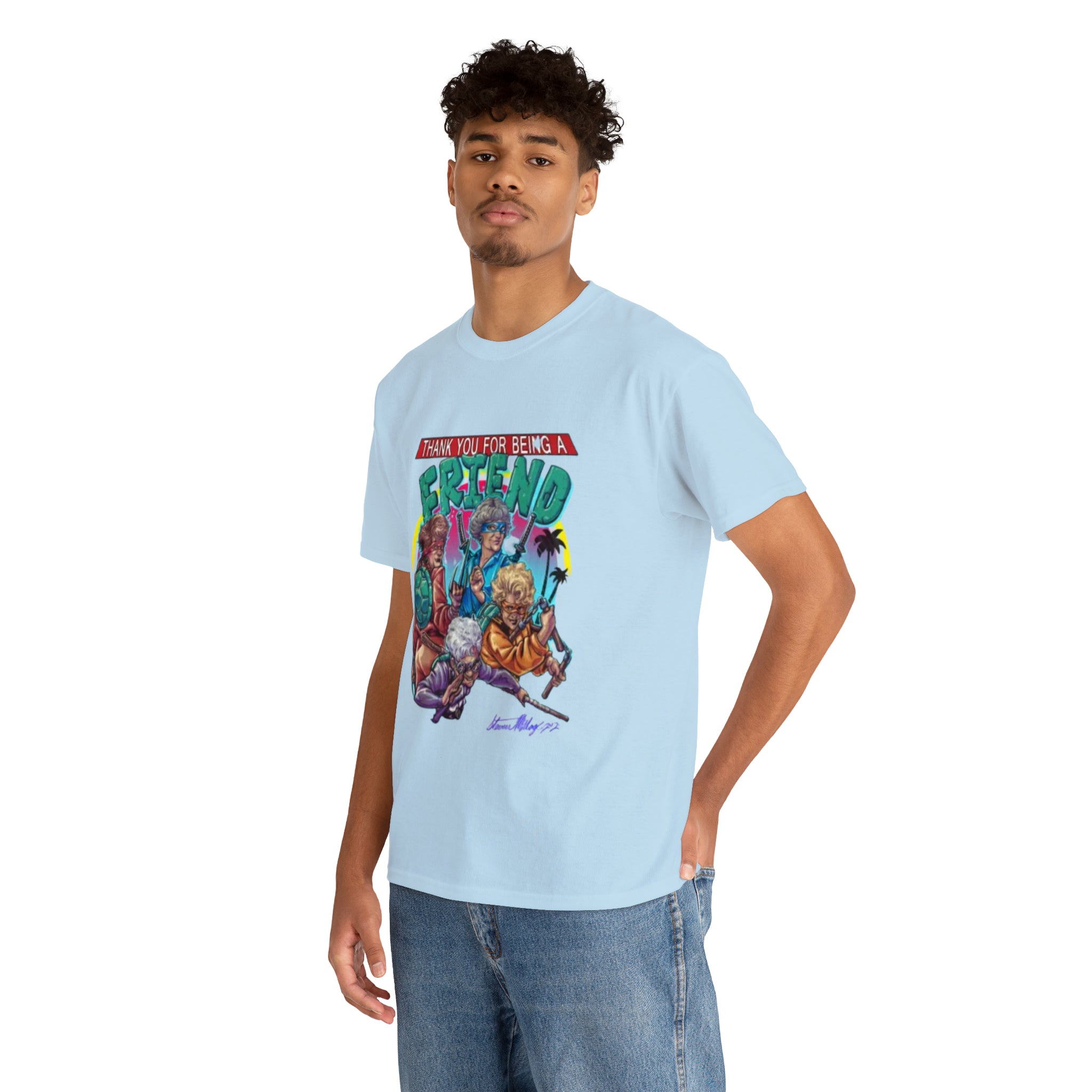 The T-Shirtnage Mutant Ninja Turtles- Unisex Heavy Cotton T-Shirt - Creations by Chris and Carlos